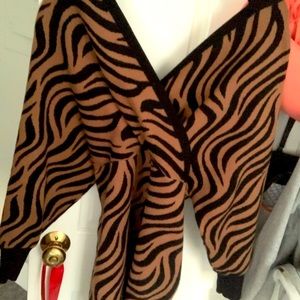Tiger striped Dress 1XL